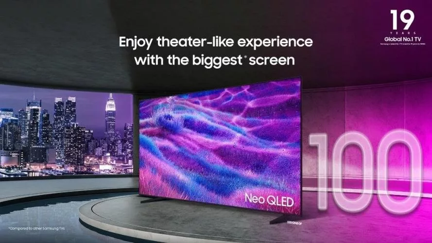 TV Samsung Layar Besar: Solusi Hiburan Maksimal untuk Rumah Anda 2 Home cinema di ruang keluarga Anda