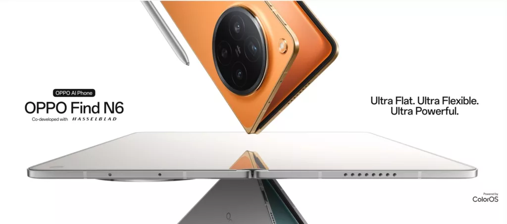 Spesifikasi Oppo Find N6: HP Lipat Tipis Kamera 200MP 1 Spesifikasi Oppo Find N6