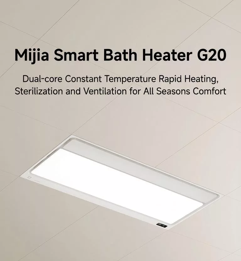 Xiaomi Smart Bath Heater G20: Pemanas Graphene 2800W Resmi Rilis 1 Spesifikasi Xiaomi Smart Bath Heater G20