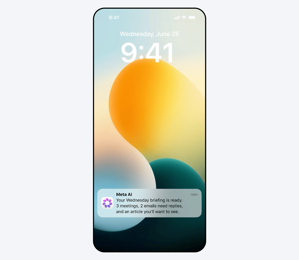 Meta AI Makin Cerdas Berkat Muse Spark 1.1, Siap Jadi Asisten AI Personal yang Lebih Intuitif 2 Meta AI Bisa Membantu Merencanakan Berbagai Aktivitas