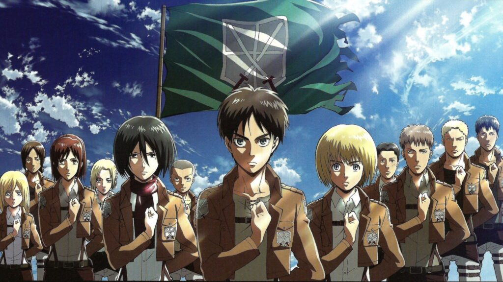 Sasageyo dalam Attack on Titan - Shinzou wo Sasageyo