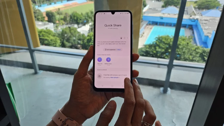 Keunggulan Private Share pada Samsung Galaxy A25 5G | technonesia