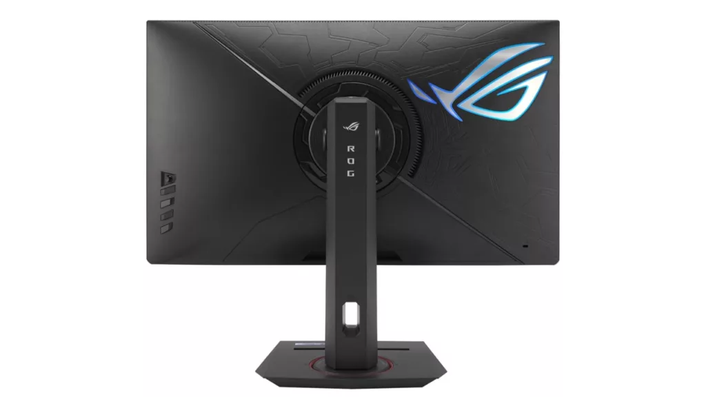 Monitor ASUS ROG Strix XG27UCG 4K Tampak Belakang