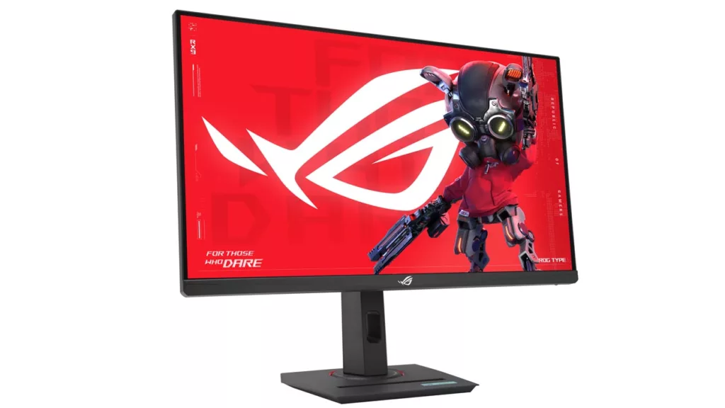 Monitor ASUS ROG Strix XG27UCG 4K Tampak Depan