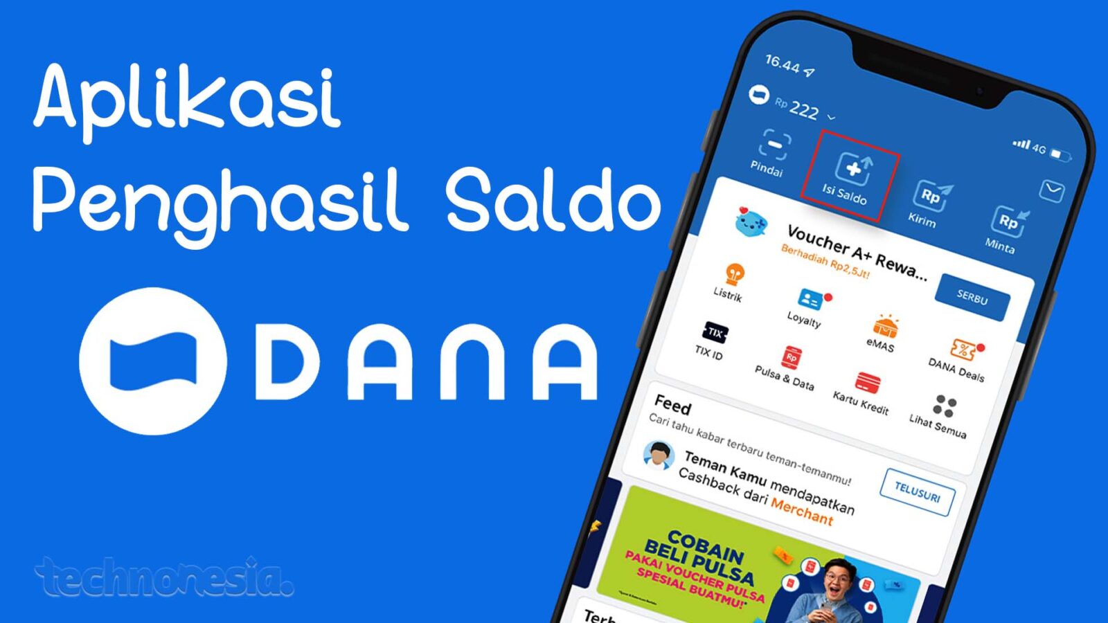 7 Aplikasi Aman Penghasil Saldo DANA