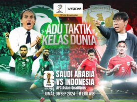 Link Live Streaming Arab Saudi vs Indonesia