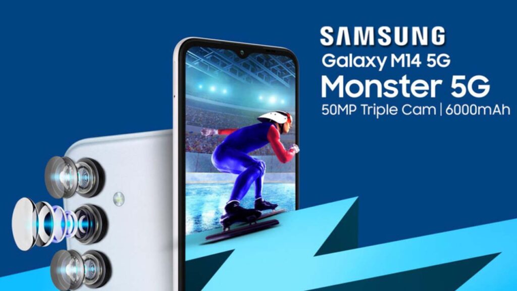 Samsung Galaxy M14 5G - HP 5G Terbaik 2024