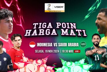 Live Streaming Indonesia vs Arab Saudi