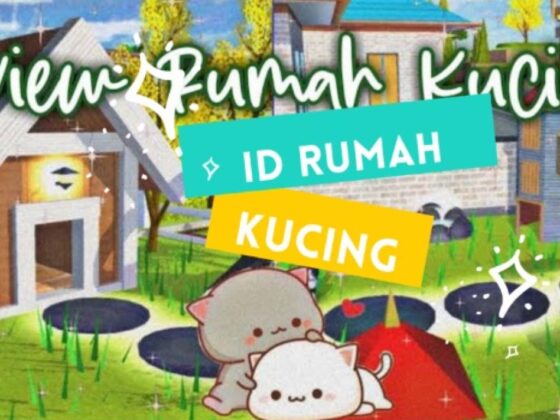 Rumah Kucing Imut di Sakura School Simulator