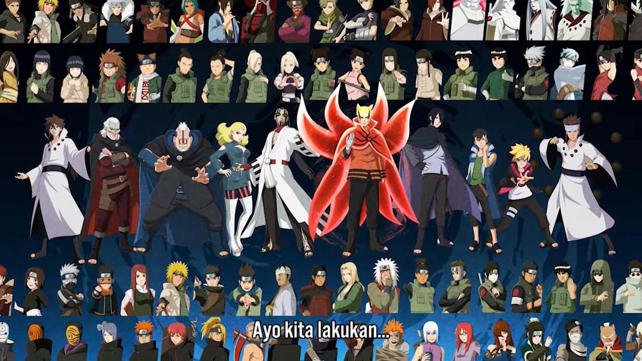 Karakter Game Ultimate Ninja Storm Connections