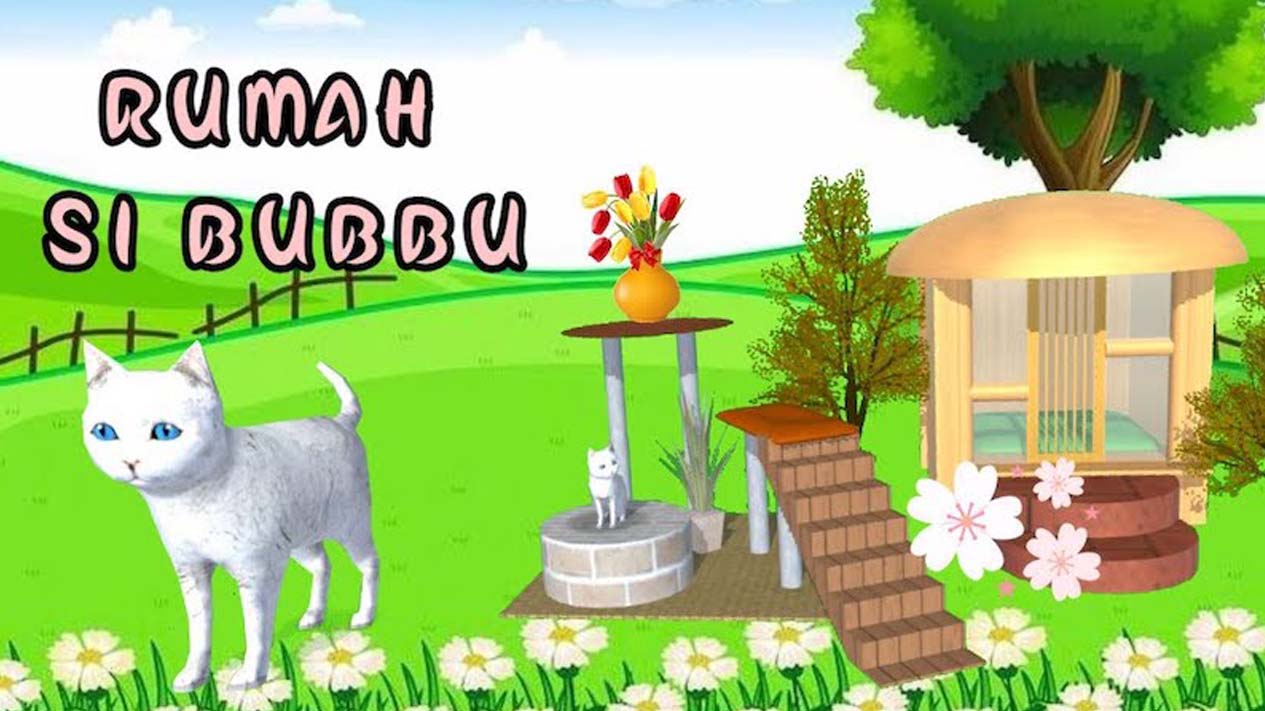 Lokasi Rumah Kucing Imut di Sakura School Simulator