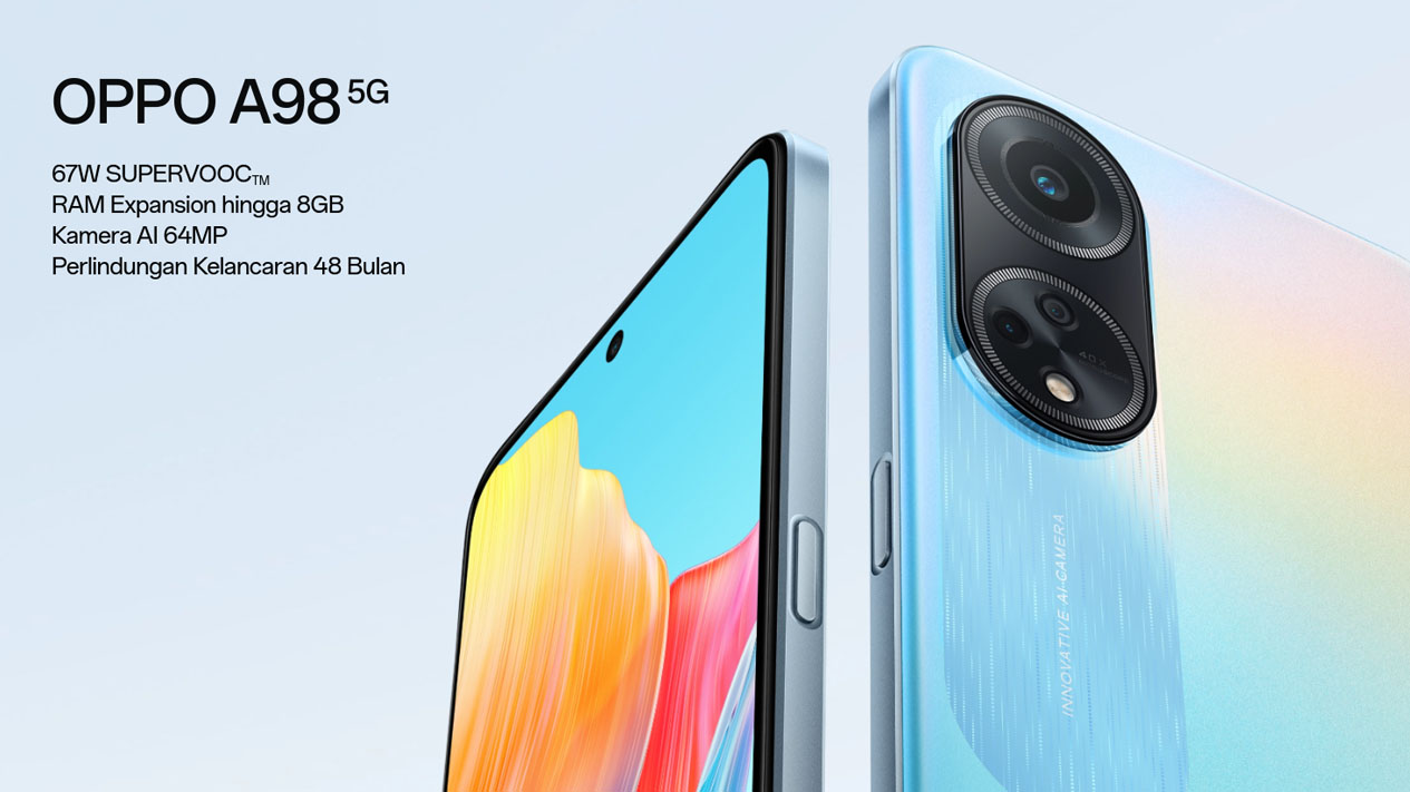 Oppo A98 5G - HP OPPO RAM 8GB