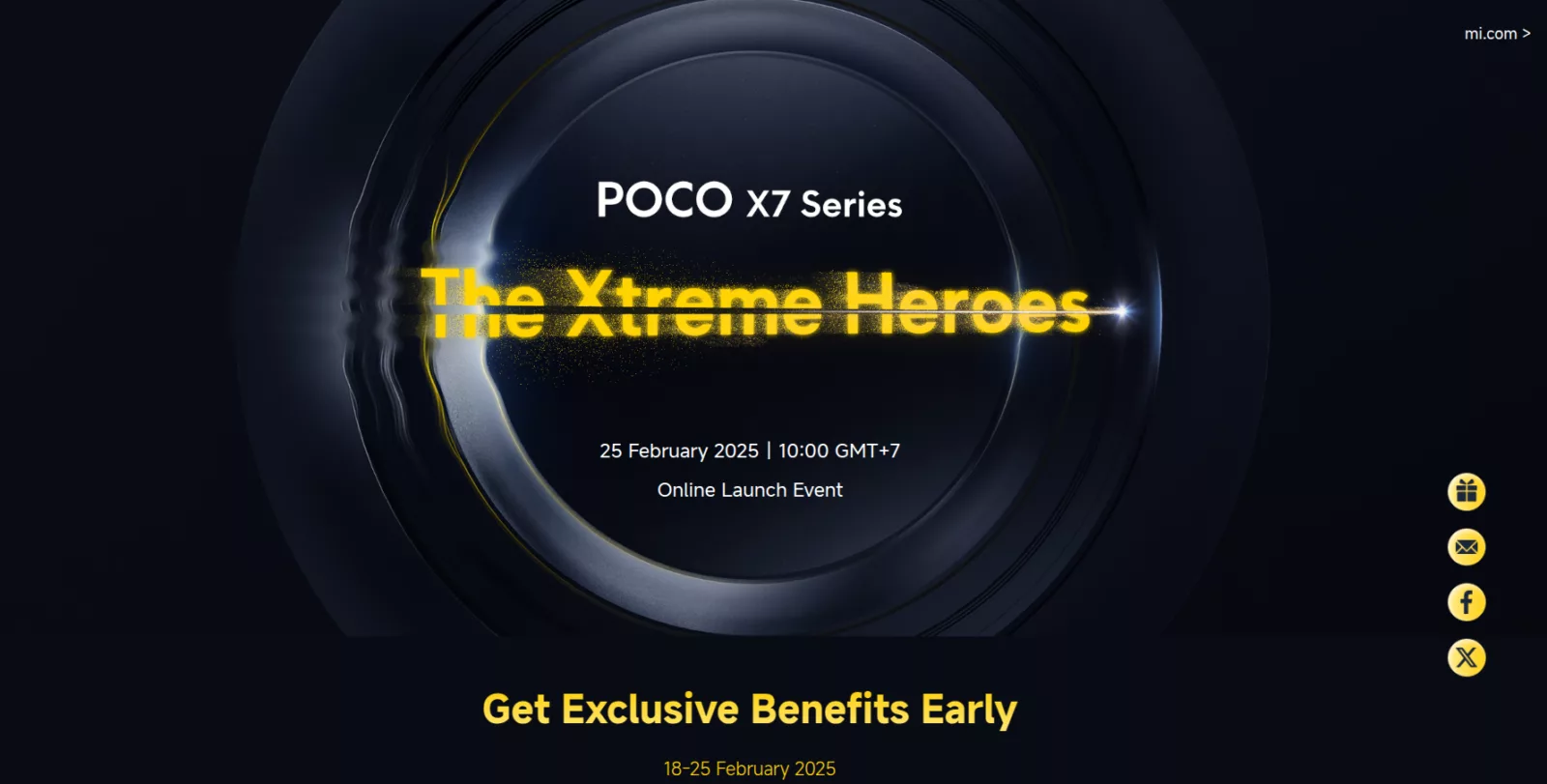 Poco X7 dan Poco X7 Pro Rilis di Indonesia 25 Februari