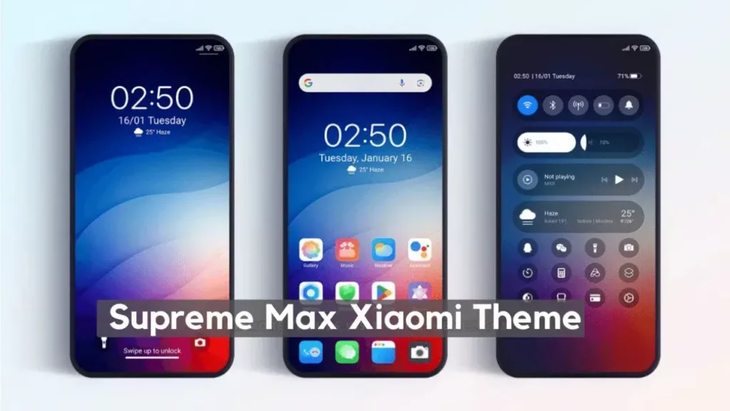 Supreme Max iOS Theme