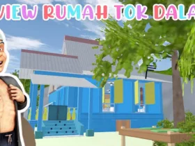 Rumah Tok Dalang di Sakura School Simulator