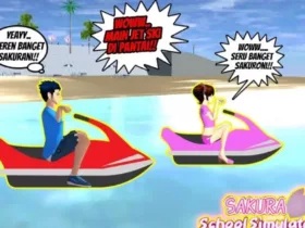 Cara Bermain Jet Ski di Sakura School Simulator untuk Pemula