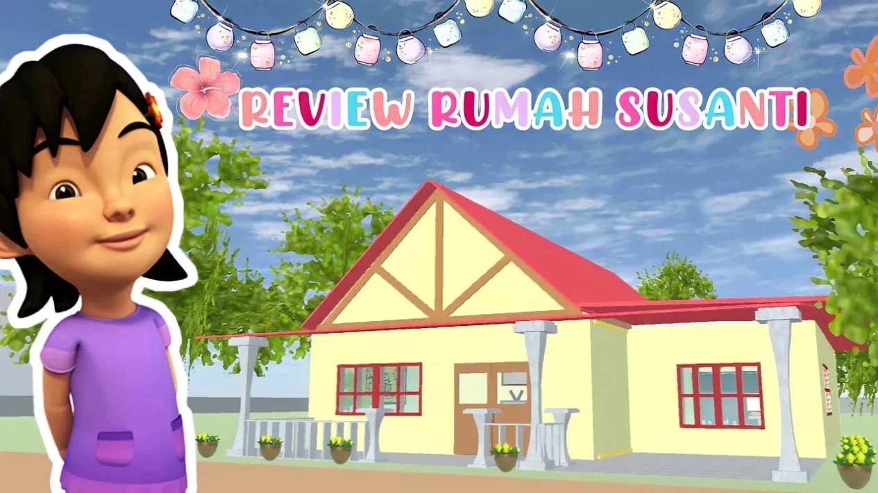 Cara Bermain ke Rumah Susanti di Sakura School Simulator