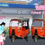 Cara Dapatkan dan Mengendarai Bajaj di Sakura School Simulator