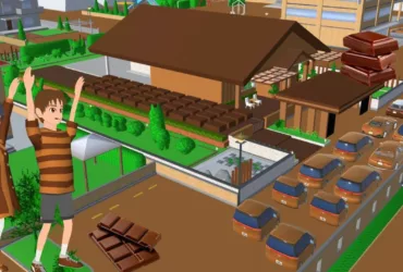 Cara Mendapatkan ID Rumah Mewah ChoCholate di Sakura School Simulator