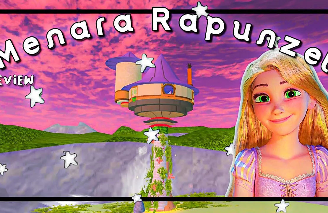 Cara Menemukan Menara Rapunzel di Sakura School Simulator