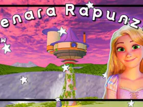 Cara Menemukan Menara Rapunzel di Sakura School Simulator