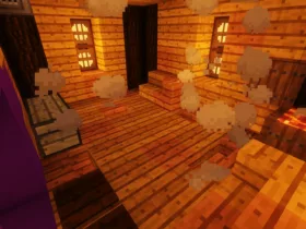 Desain Sauna dan Ruang Uap Minecraft