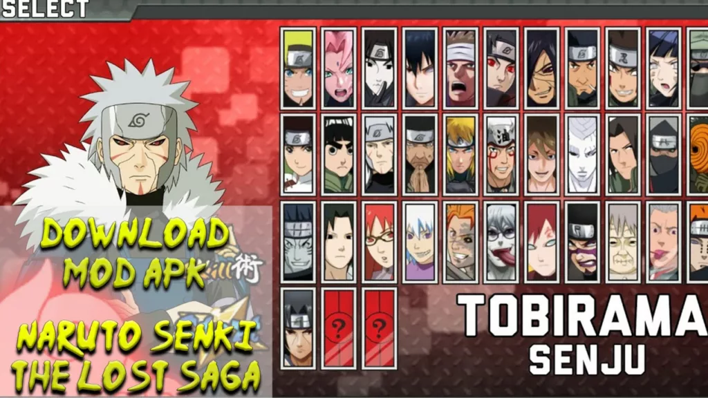 Naruto Senki: The Lost Saga Legends Mod APK