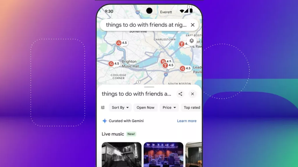 Google Maps Gemini AI Features