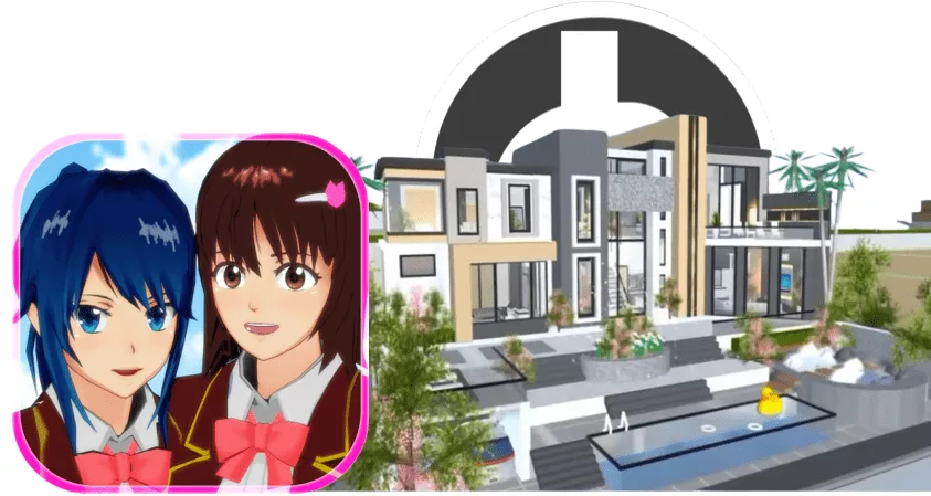 ID Rumah Mewah ChoCholate di Sakura School Simulator