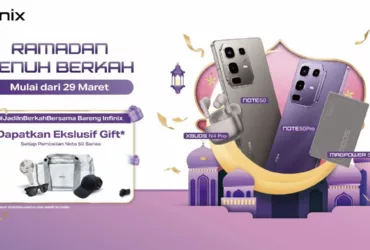 Infinix Ramadan Sale 2025! Diskon Rp600 Ribu, Dapatkan Cashback & Hadiah