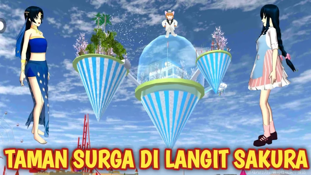 ID Rumah di Atas Langit Sakura School Simulator