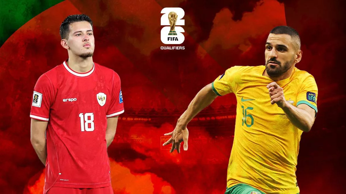 Link Live Streaming Australia vs Indonesia