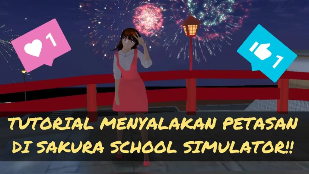 Main Petasan di Sakura School Simulator