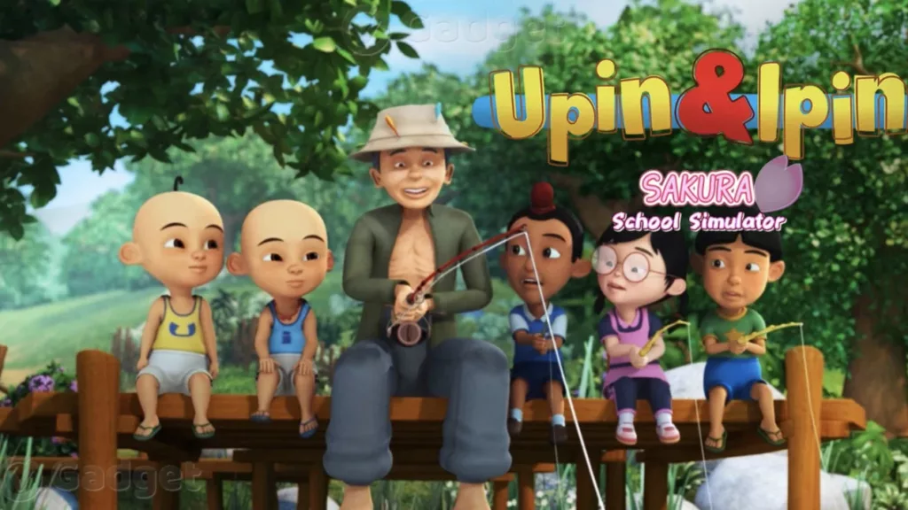 Memasukkan ID TK Upin dan Ipin di Sakura School Simulator