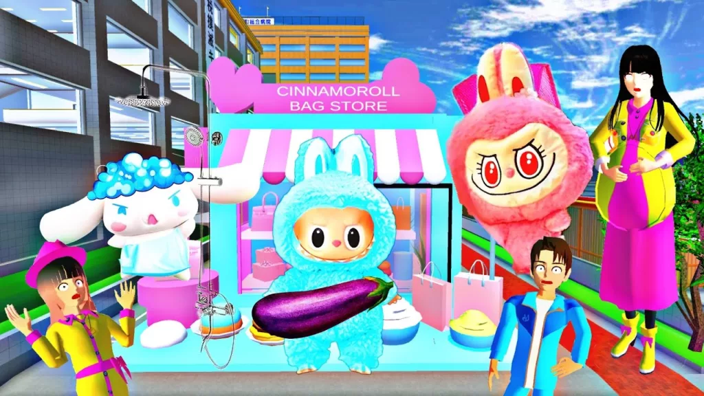 Cara Menemukan Boneka Labubu di Sakura School Simulator