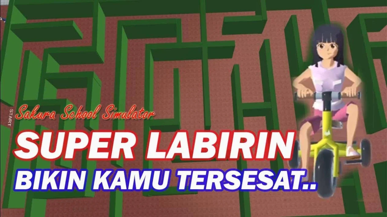 Panduan Membuat Labirin di Sakura School Simulator