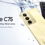 Realme C75 HP Tahan Air