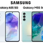 Samsung Galaxy A55 5G vs M55 5G