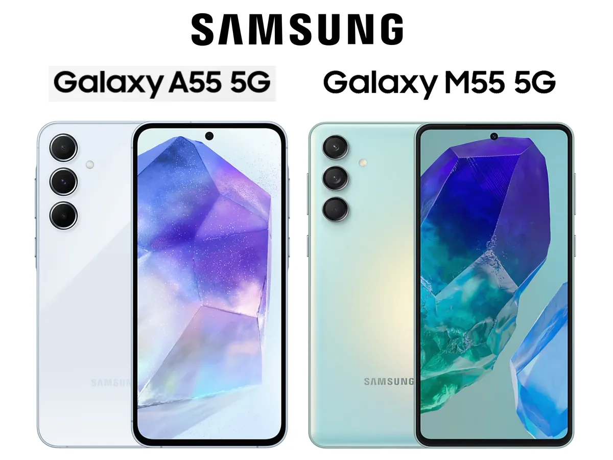 Samsung Galaxy A55 5G vs M55 5G