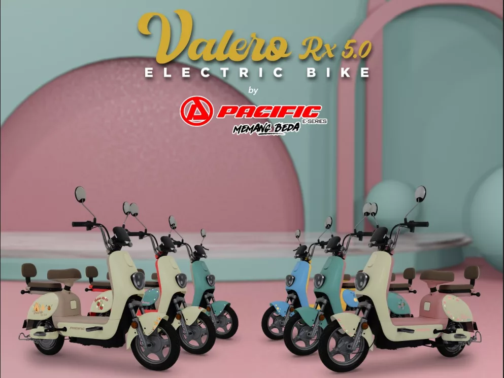 Sepeda Listrik Pacific Valero RX 5.0: Desain Futuristik dengan Fitur Canggih