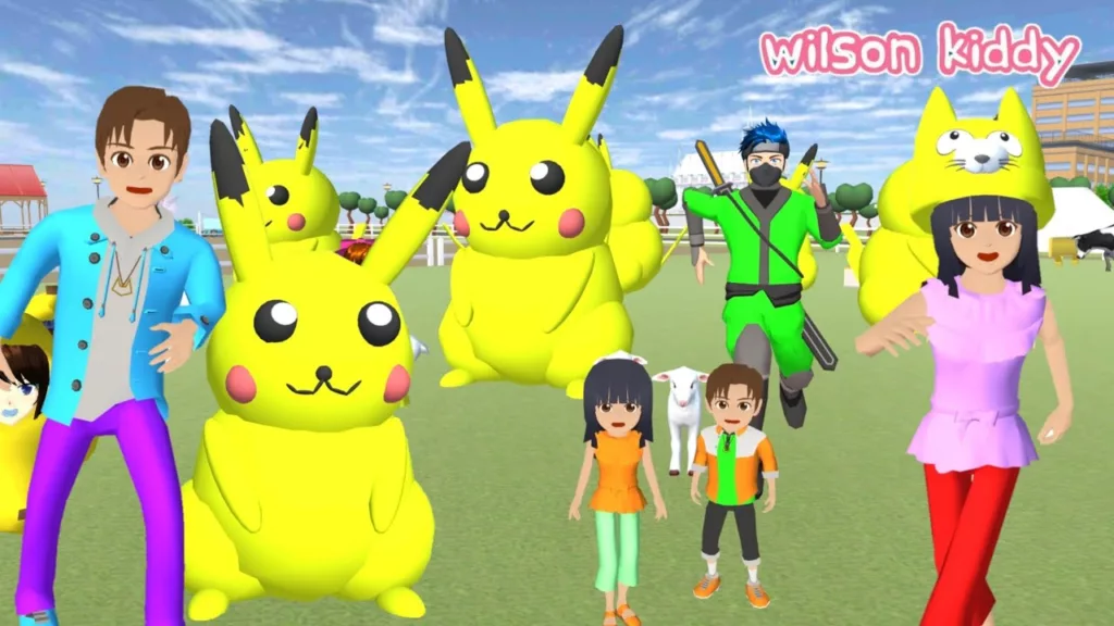 8 Lokasi Terbaik Berburu Pokémon di Sakura School Simulator