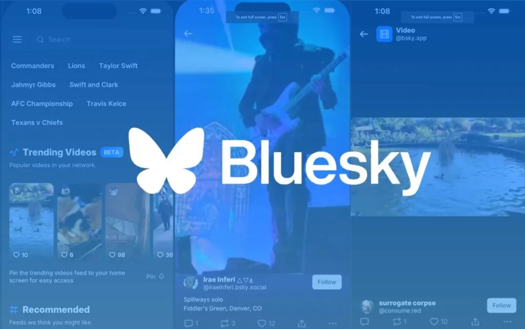 Bluesky Hadirkan Fitur Video 3 Menit