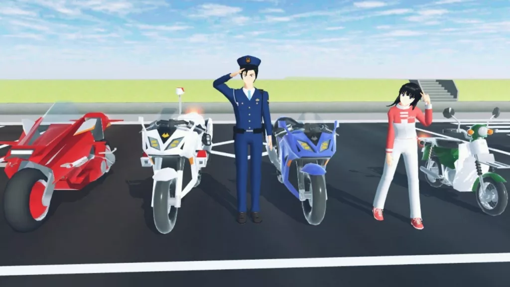 Cara Naik Motor di Sakura School Simulator