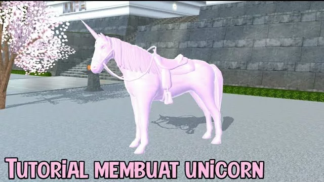 Membuat Unicorn di Sakura School Simulator