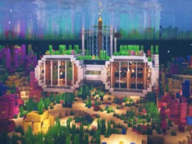 Istana Bawah Laut di Minecraft