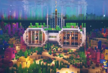 Istana Bawah Laut di Minecraft