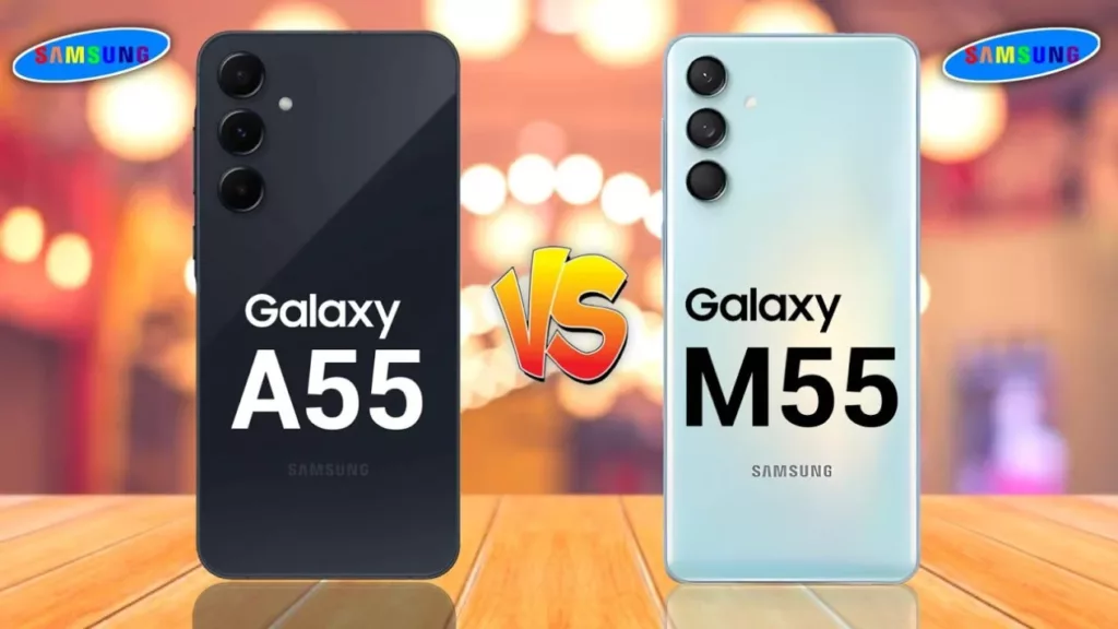 Samsung Galaxy A55 5G vs M55 5G