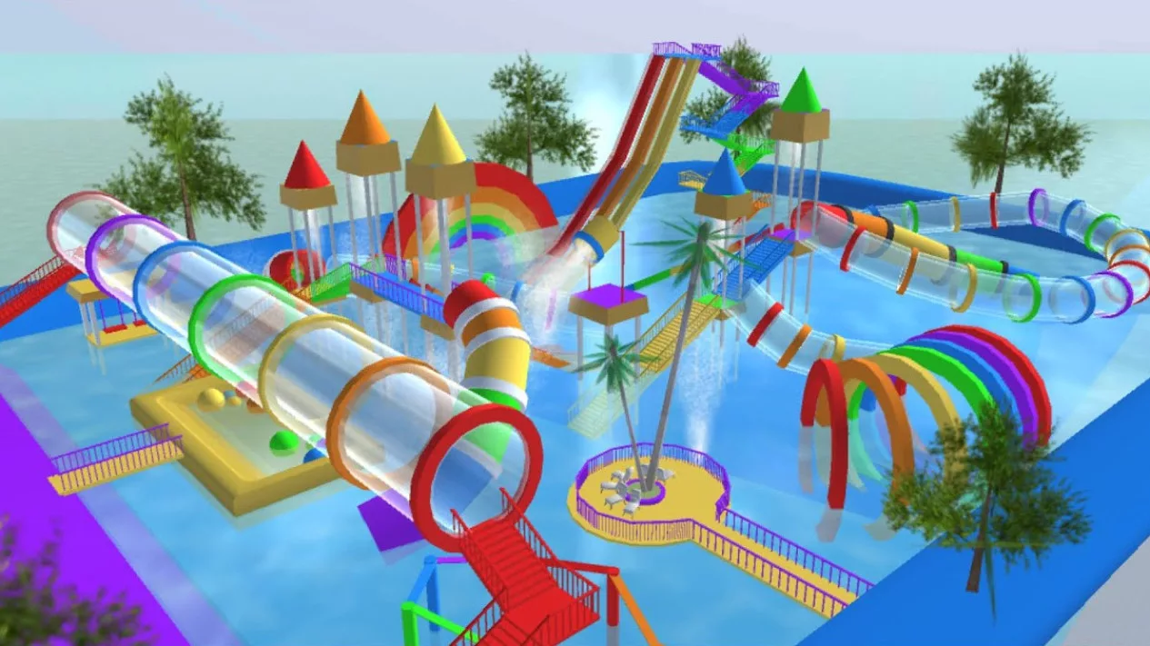 Waterpark Terbaik di Sakura School Simulator