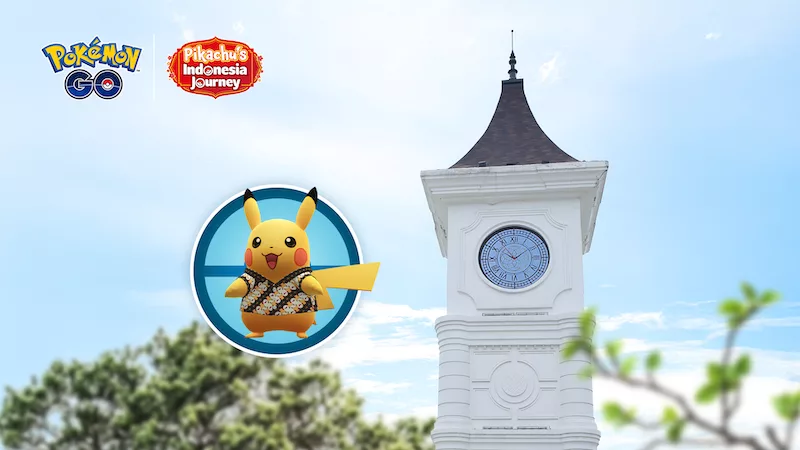 Jangkau Lebih Banyak Pelatih Pokémon GO, Pikachu Berkemeja Batik Tiba di Medan!