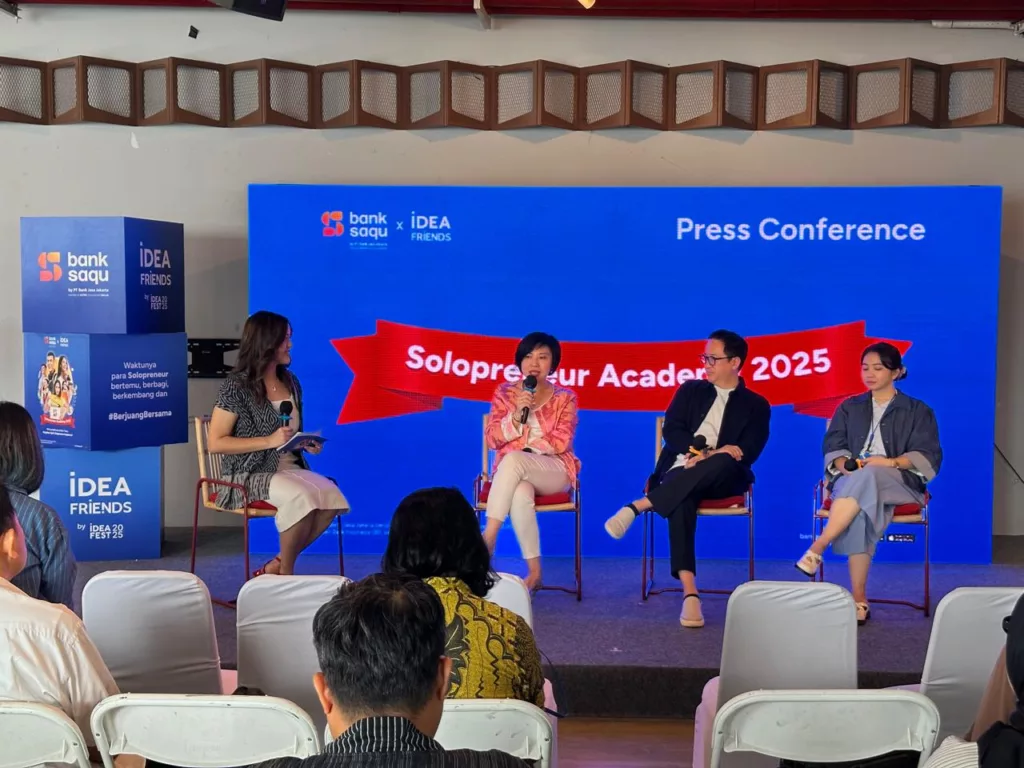 Bank Saqu bersama IdeaFriends Resmi Buka “Solopreneur Academy 2025”